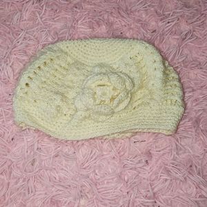 Flower beanie